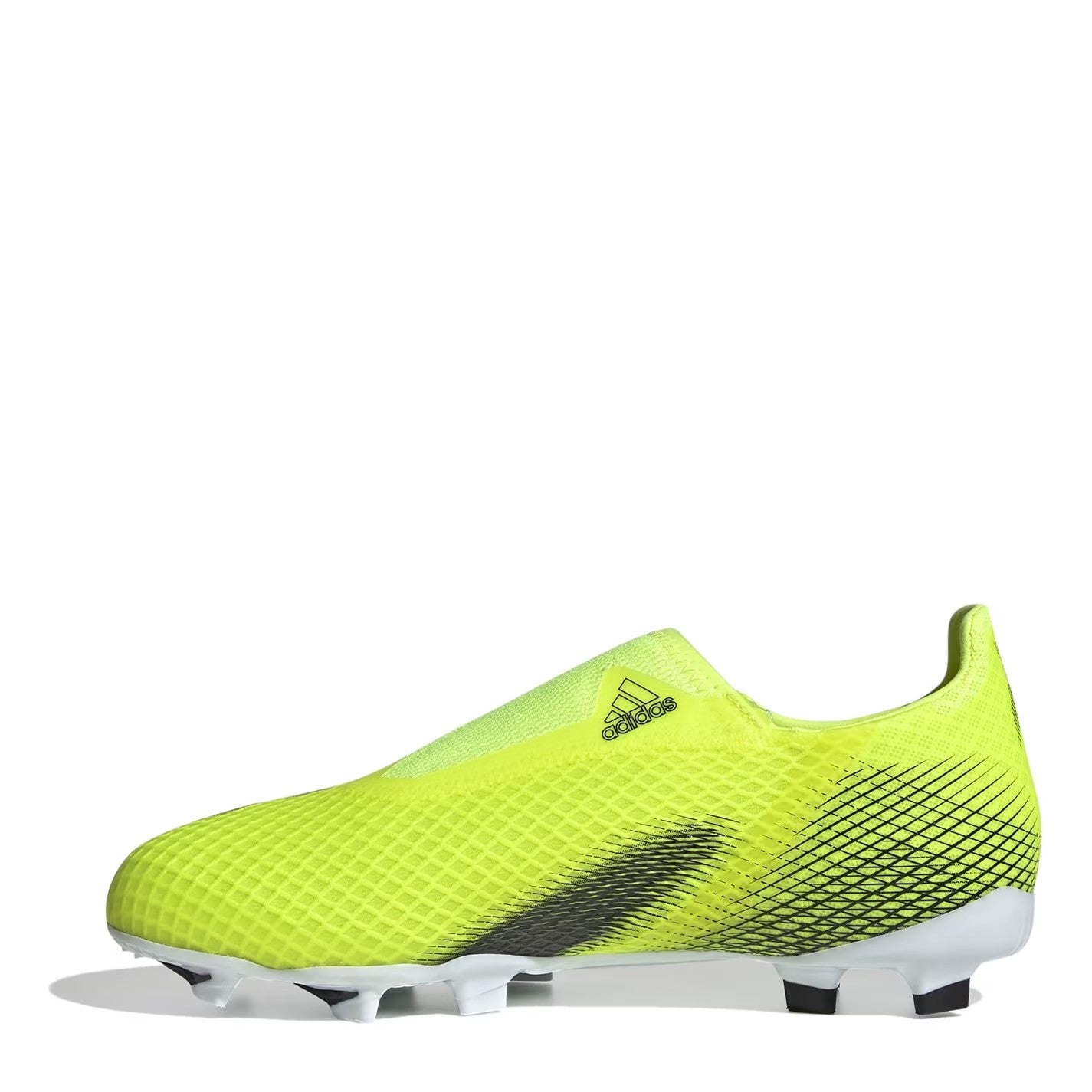 X Ghosted .3 Laceless Juniors Firm Ground Football Boots