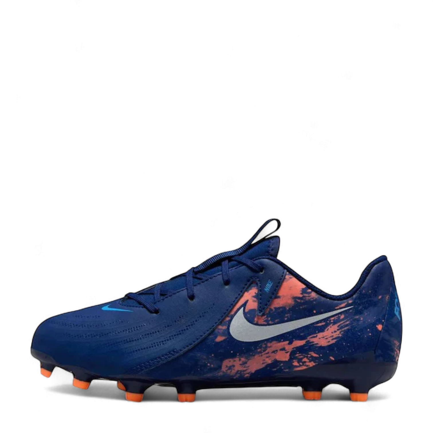 Nike Blue Kids Phantom Erling Haaland Multi Ground Football Boots