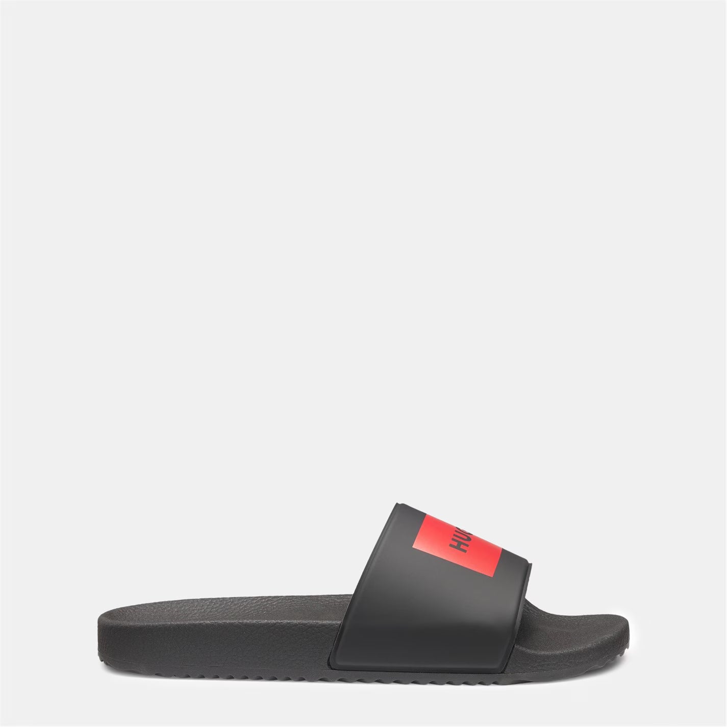 HUGO Slides with logo strap
