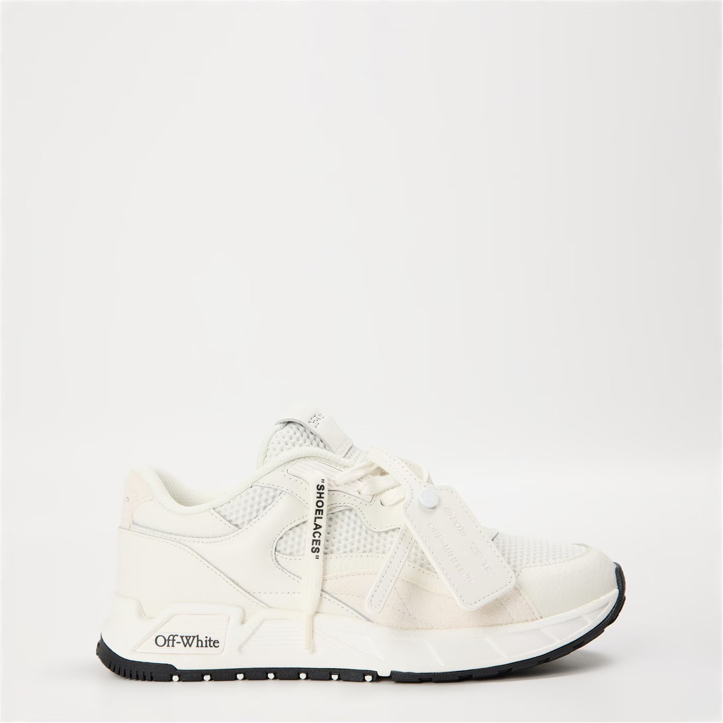 Off-White™ Kick Off Sneaker – White/White UK 3