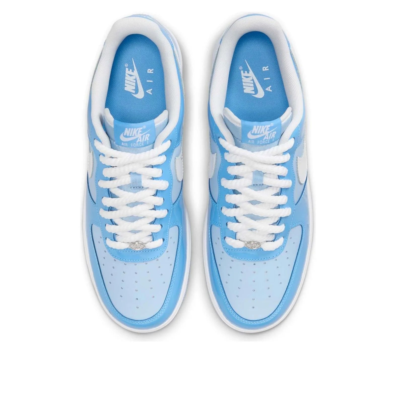 Nike Air Force 1 '07 LV8 Psychic Blue Patent UK8.5