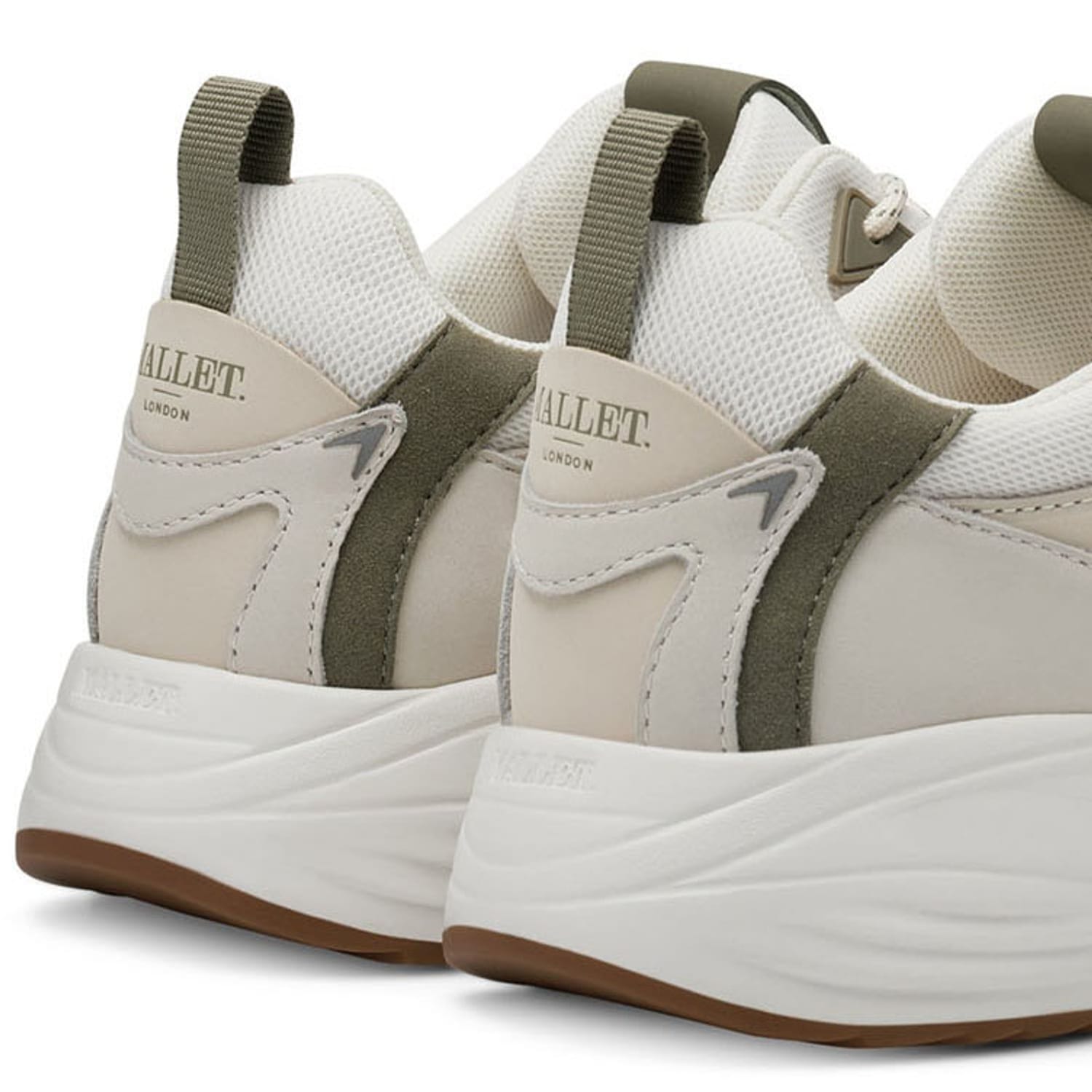 Mallet Angel Trainers in White