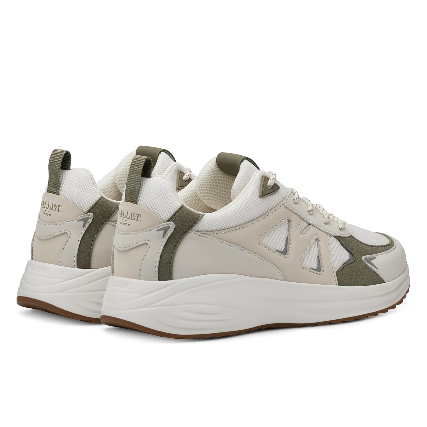 Mallet Angel Trainers in White