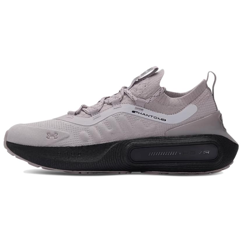 Under Armour HOVR Phantom 4 Tetra Grey Men Sneakers Purple Black 3027593-103