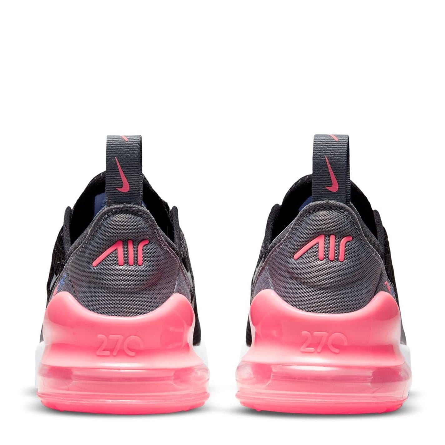 Nike Black/Pink Junior Air Max 270 Trainers