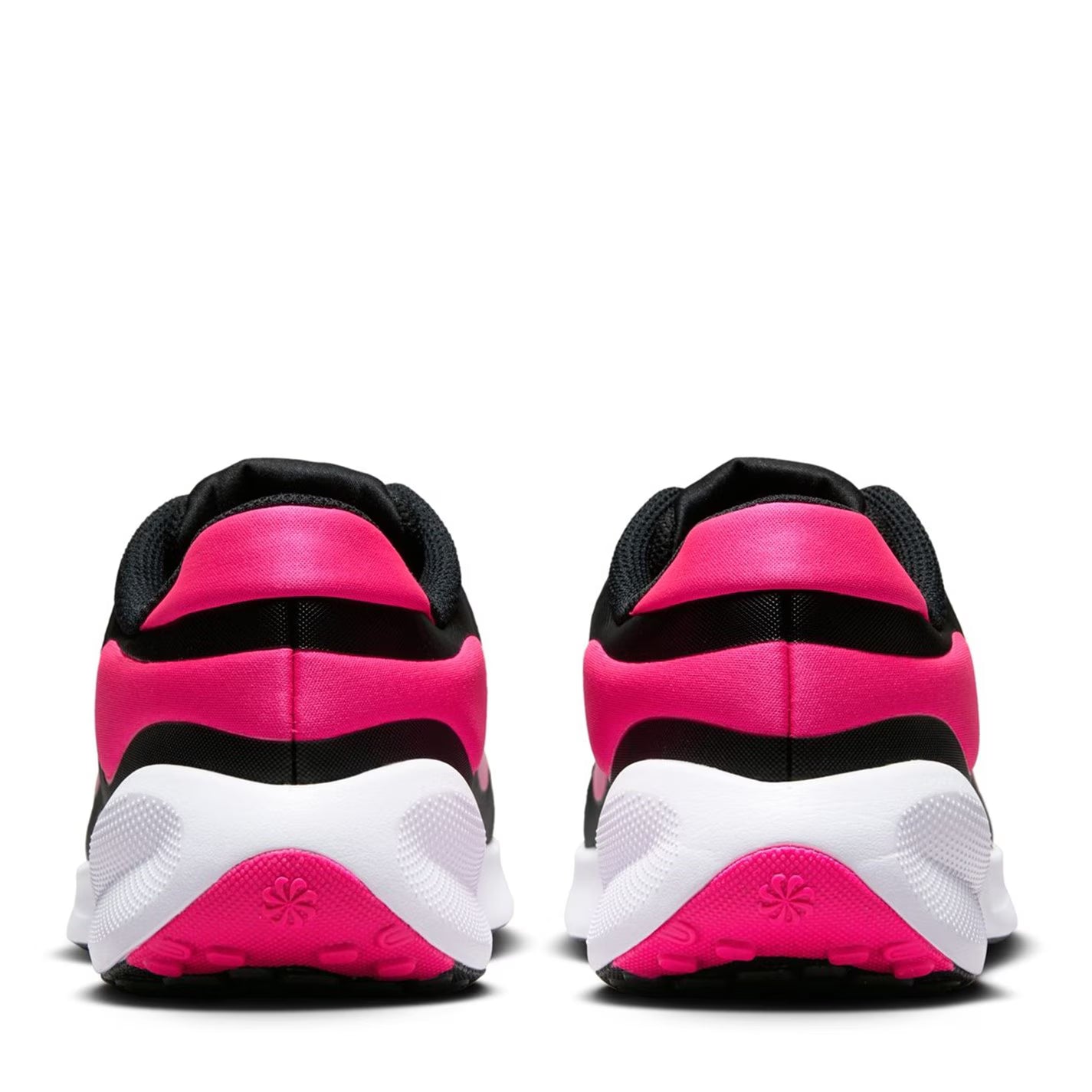 Nike Black/Pink Youth Revolution 7 Trainers