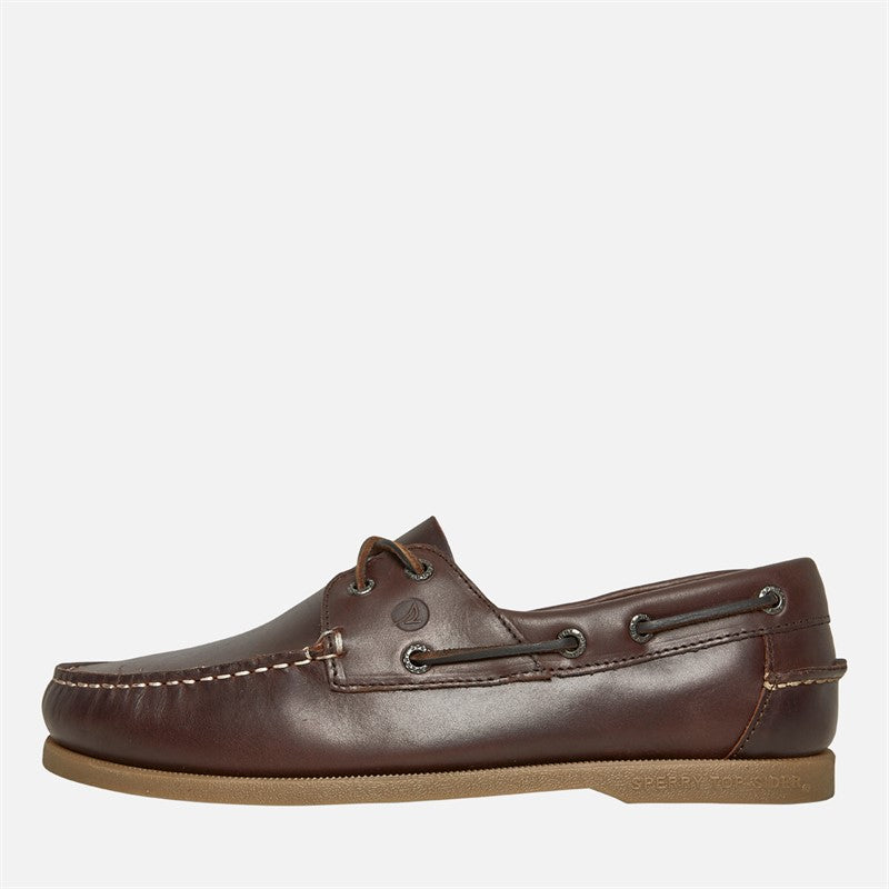 Sperry Mens A/O 2 Eye Boat Shoes Amaretto