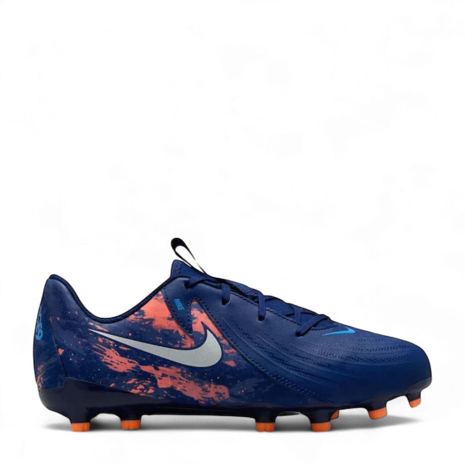 Nike Blue Kids Phantom Erling Haaland Multi Ground Football Boots