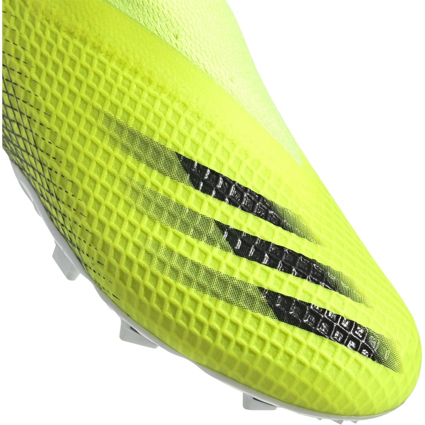 X Ghosted .3 Laceless Juniors Firm Ground Football Boots