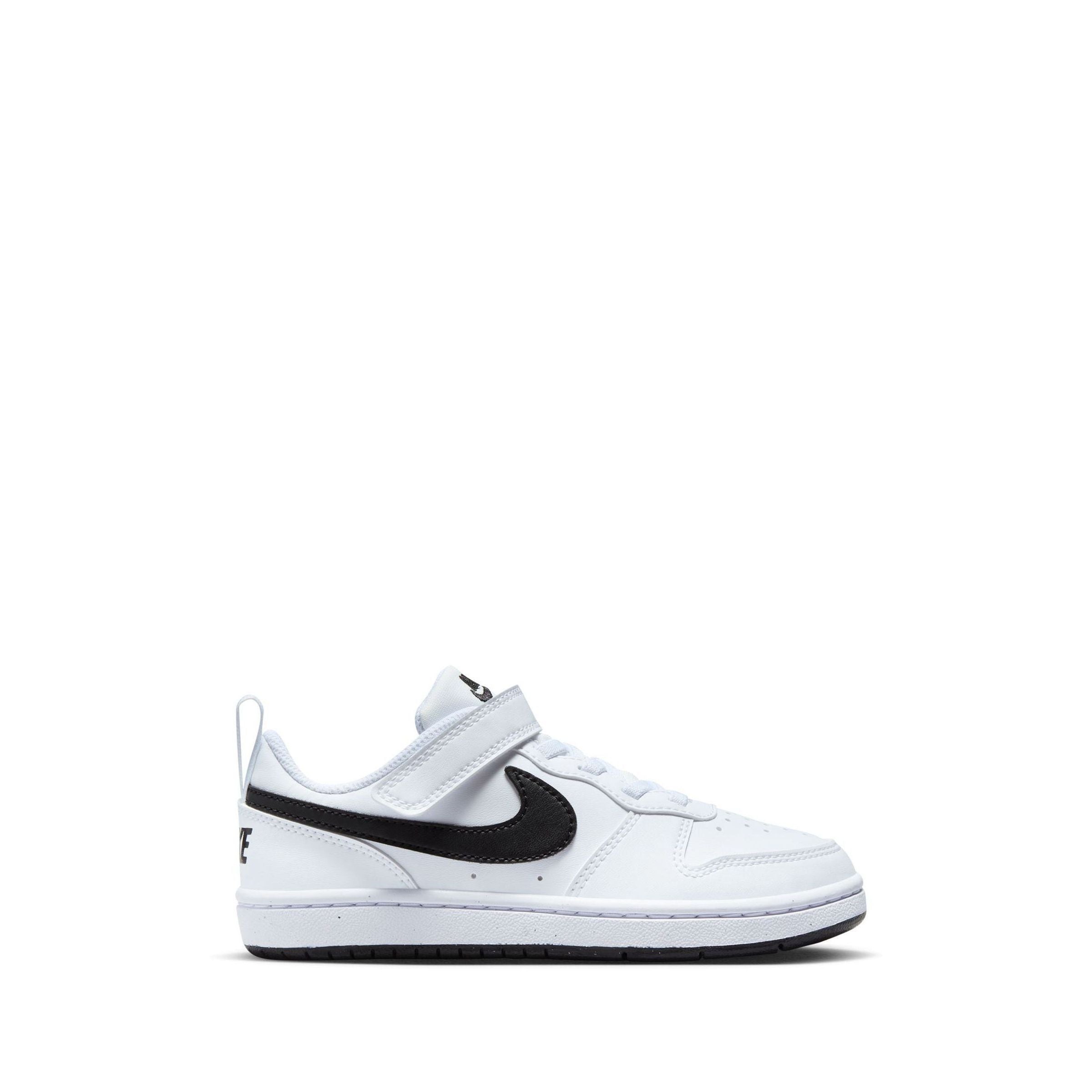 Nike White/Black Junior Court Borough Low Recraft Trainers