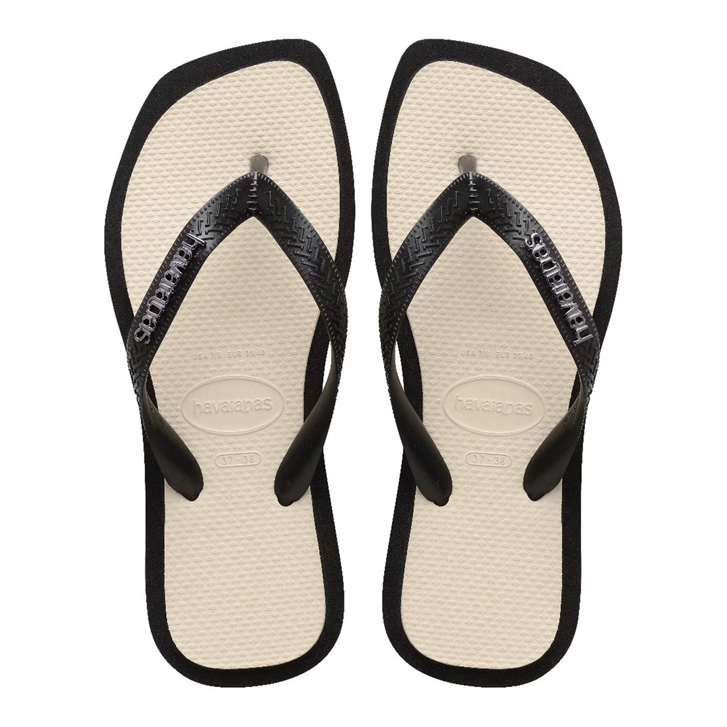 Havaianas Black Top Square Fusion Sandals