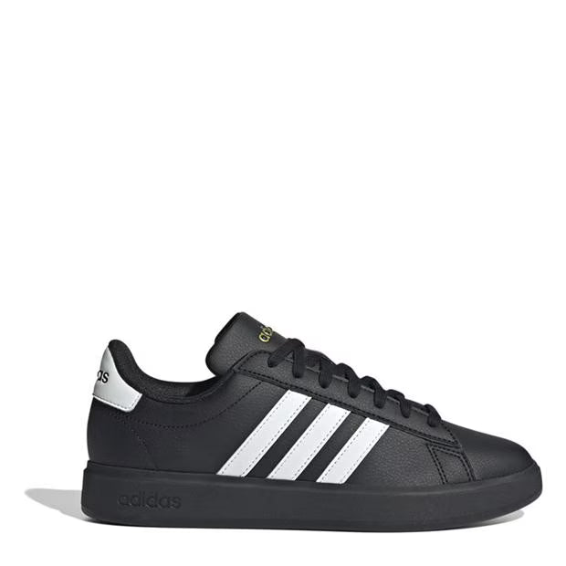 adidas Womens Grand Court Sneakers - Black/White