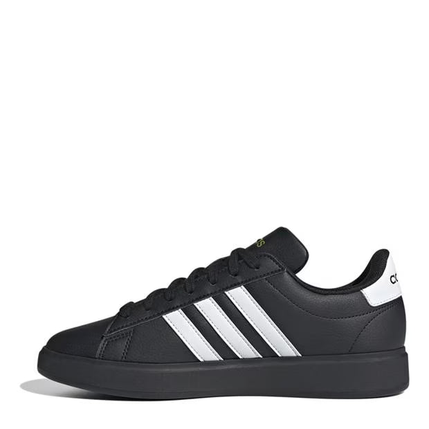 adidas Womens Grand Court Sneakers - Black/White