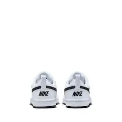 Nike White/Black Junior Court Borough Low Recraft Trainers